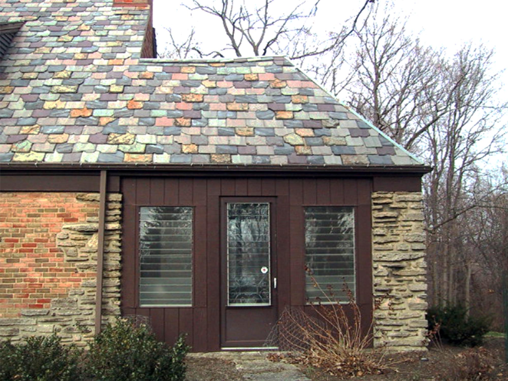 Before existing side porch